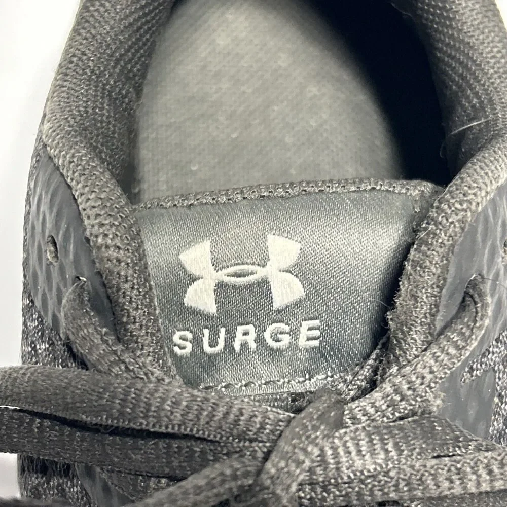 Women’s Under Armour Surge Tennis Shoes Size 6 Gray Running Training Workout